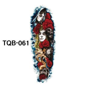Waterproof Full Arm Tattoo Sticker (Option: 61style)