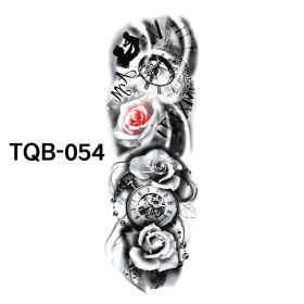 Waterproof Full Arm Tattoo Sticker (Option: 54style)