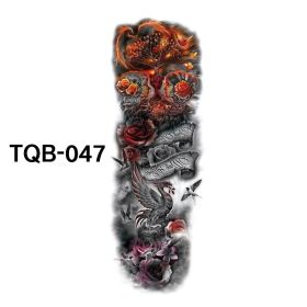 Waterproof Full Arm Tattoo Sticker (Option: 47style)