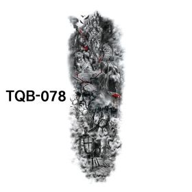 Waterproof Full Arm Tattoo Sticker (Option: 78style)