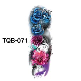 Waterproof Full Arm Tattoo Sticker (Option: 71style)