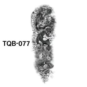 Waterproof Full Arm Tattoo Sticker (Option: 77style)