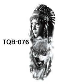 Waterproof Full Arm Tattoo Sticker (Option: 76style)