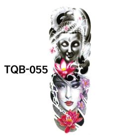 Waterproof Full Arm Tattoo Sticker (Option: 55style)