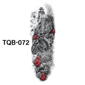 Waterproof Full Arm Tattoo Sticker (Option: 72style)