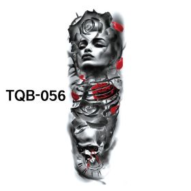 Waterproof Full Arm Tattoo Sticker (Option: 56style)