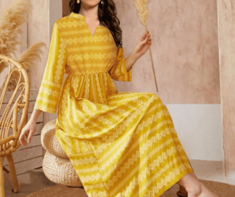 Women's Fashionable Clothing (Option: Yellow-S)