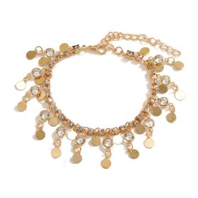Fashionable All-match High-grade Beach Women's Anklet (Color: Gold)